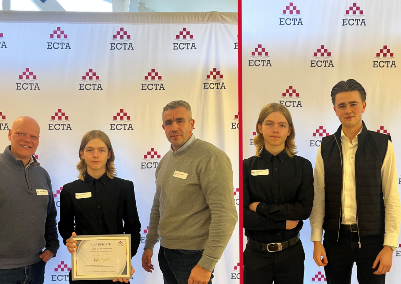 Tyla Grant Highly Commended at ECTA Trainee Awards